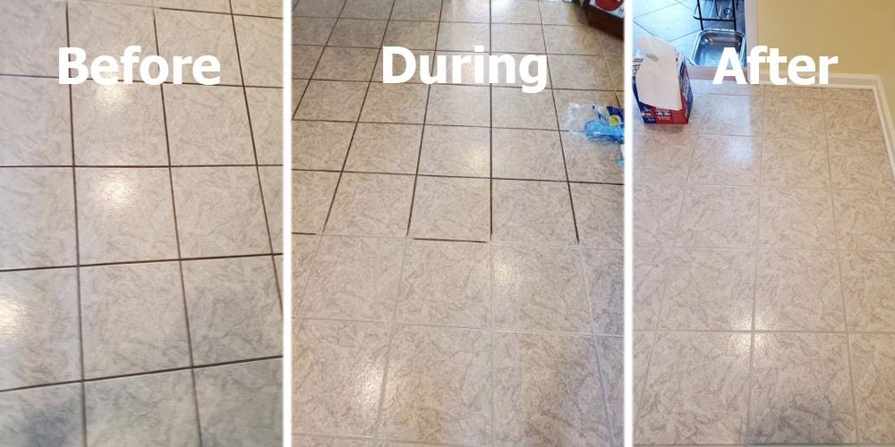 why is my grout turning yellow?